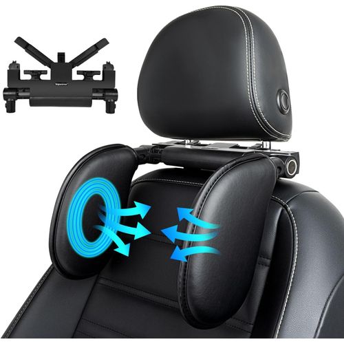 Ershi-Repose Tete Voiture, Cale Tete Enfant Voiture, Maintien Cale-Têtes Pour Sièges Auto De Voyage Avec Mousse À Mémoire, Idéal P[5