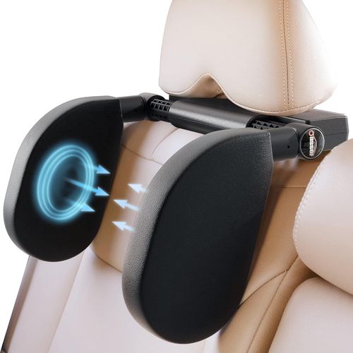 Ershi-Repose Tête Voiture Appui Tête Voiture Cale Tête Enfant Voiture Réglable Rotation À 360 ° Latéral Pour Sièges Auto Ideal Pou[3