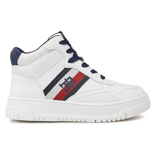 Baskets Mode Tommy Hilfiger Stripes High Top Lacesup