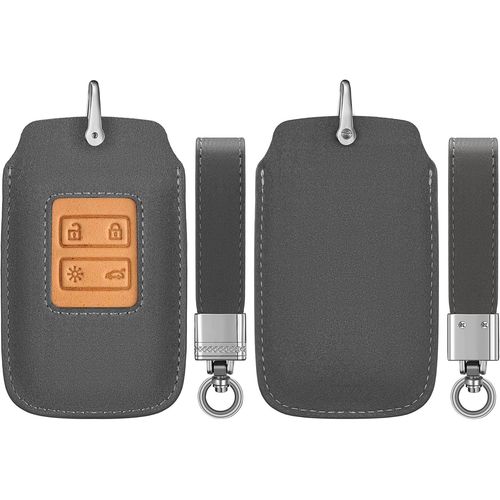 Ershi-Accessoire Clef De Voiture Compatible Avec Renault Smart Key 4-Bouton (Keyless Go Uniquement) - Coque De Clé De Voiture En S[1