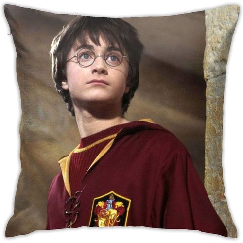 Daniel Radcliffe Housses De Coussin Harry En Polyester Doux Décoratif Carré - Housse De Coussin De Luxe Pour Salon, Canapé, Chambre À Coucher, Voiture