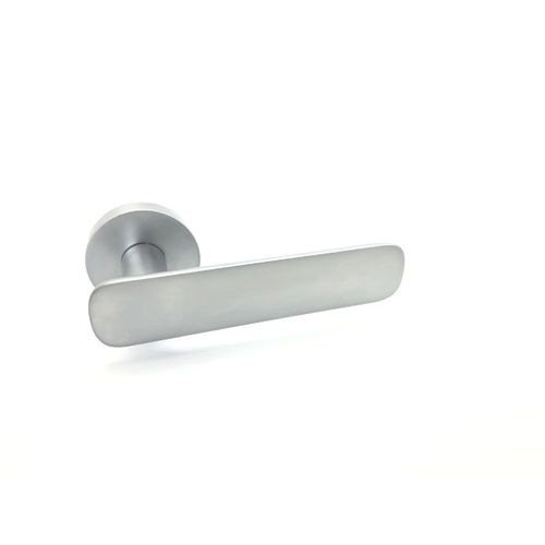 Poignée de porte design finition aspect chromé mat Eva - KATCHMEE