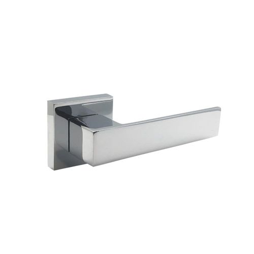 Poignée de porte design finition aspect chromé brillant Alda - KATCHMEE