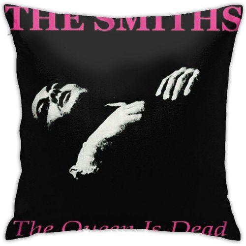 The Smiths ? Taie D'oreiller Souple The Queen Is Dead, Housse De Coussin De Luxe Respirante, 18x18 Pouces