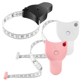 3 Pièces Metre Ruban Couture 1.5 M, Ruban à Mesurer Rétractable Pour