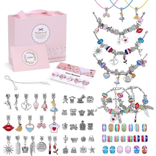 Bijoux Enfants Fille Bracelet Fille Loisirs Créatifs Fille Jeux Creatif Fabrication Idee Cadeau Ado Fille Enfant Jouet Fille Idée Cadeau Fille 5 6 7 8 9 10 11 12 Ans Anniversaire Noel