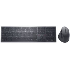 Dell Premier KM900 - Ensemble clavier et souris - collaboration - rétroéclairé - sans fil - 2.4 GHz, Bluetooth 5.1 - AZERTY - Français - graphite - avec 3 years NBD Advance Exchange