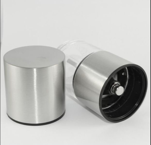 Set De Moulin  Sel Et  Poivre En Acier Inoxydable Avec Bro... - 3