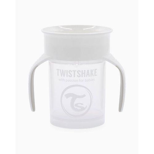 Tasse D'apprentissage 360° Blanc 230 Ml De Twistshake