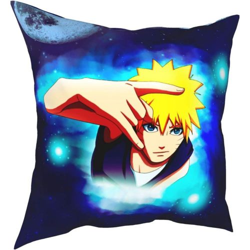 Housse De Coussin Confortable Et Durable Anime Uzumaki Naruto Quatre Saisons, Décoration De La Maison, Salon, Chambre À Coucher, Canapé, Taille 30,5 X 30,5 Cm
