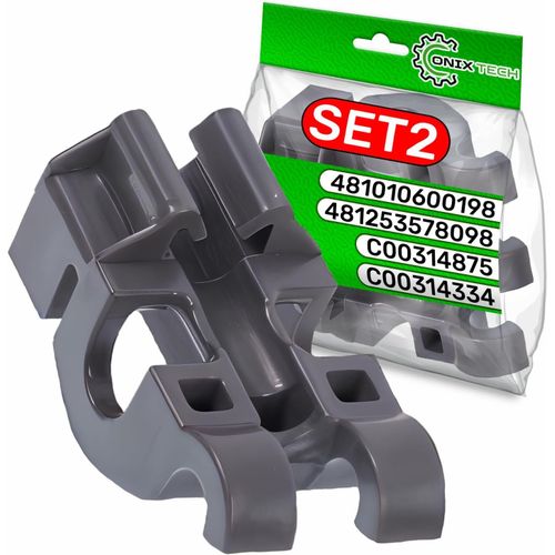 Roulement de Panier Inferieur Lave Vaisselle avec le Code 481010600198 481253578098 C00314875 C00314334 pour Whirlpool pour Ignis pour Bauknecht-Garantie de 5 Ans