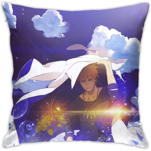Uzumaki Naruto Housse De Coussin 45,7 X 45,7 Cm, Taie D'oreiller Moderne, Taie D'oreiller Carrée, Décoration.