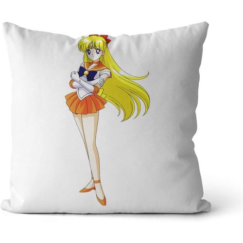 Oreiller Sailor Moon Pour Cheveux 45x45cm Oreiller En Tissu À Mémoire De Forme Sailor Moon Abordable Et Oreiller Anti-Rides, Sans Rembourrage