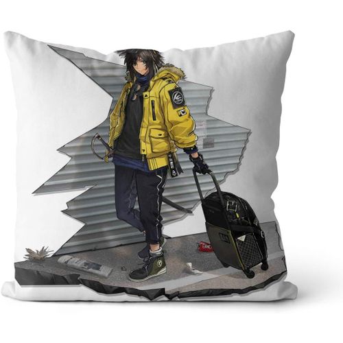 Arknights Melansa Skin Pillow 45x45cm Cosplay Arknights Melansa Skin Memory Tissu Et Oreiller Anti-Rides, Sans Rembourrage