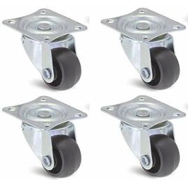 Mini roues pivotantes Roulettes de meubles Roue universelle Rouleau de base