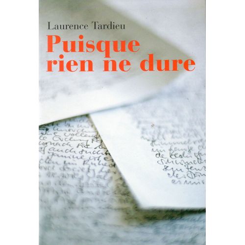 Puisque Rien Ne Dure