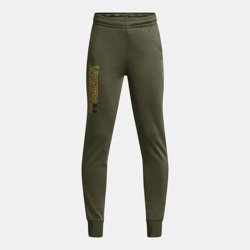 Pantalon De Jogging Armour Fleece® Graphic Pour Garçon Marine Od Vert / Noir Ylg (149 - 160 Cm)