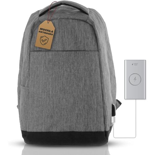 Sac À Dos Antivol Pour Homme Et Femme, Sac À Dos Pour Ordinateur Portable De 15,6"" Et Tablettes De 10"", Sortie Usb, Imperméable, Idéal Pour Bureau, Voyage Et Usage Quotidien, Desig[SAC642343]