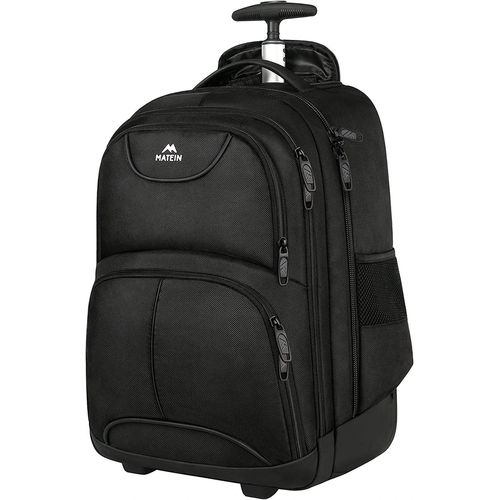Sac De Voyage À Roulettes, Grand Sac Dos Roulette Sac À Dos Ordinateur Portable Femme, 18 Pouces Mallettes À Roulettes Pour Ordinateur Portable Mallettes Pilote Pour Homme Loisirs [SAC640800]