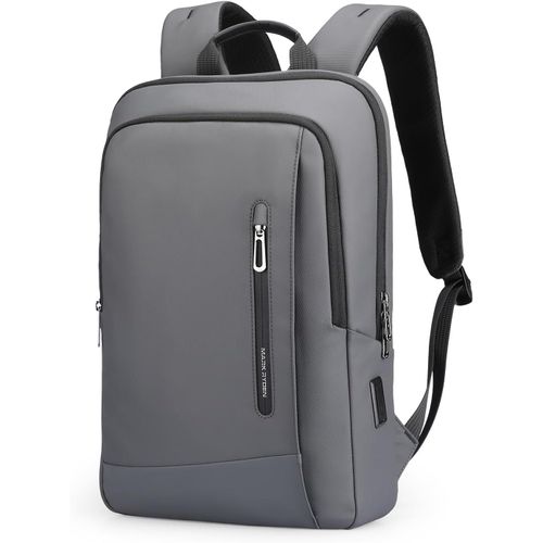 Mark Ryden City Sac À Dos Pour Homme, Multi-Poches, Léger, Pour Le Travail, Les Déplacements, Avec Compartiment Pour Ordinateur Portable De 15,6 Pouces, Gris, Gris, 3 Taschen[SAC641309]