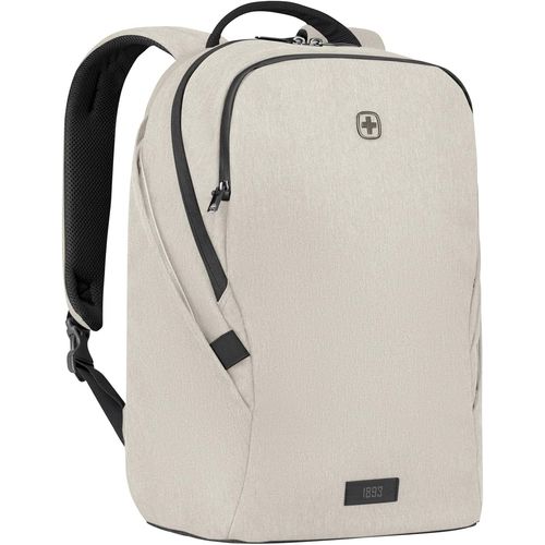 Mx Light 653499 Sac À Dos Pour Ordinateur Portable Avec Compartiment Pour Tablette Jusqu'À 16"", Tablette Jusqu'À 10"", 21 L, Pour Affaires, Université, École, Voyage, Beige, Sable, [SAC641685]