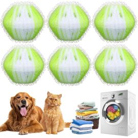 Attrape Poils Machine a Laver,Anti Poils Animaux Machine a Laver ,Balle de Lavage,Boule Anti Poils Machine a Laver pour Vêtements et la Literie.[K119]