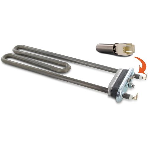 Élément chauffant 2000 W 230 V avec capteur NTC pour Bosch Siemens 12004179 652573 00170961 170961 Chauffage IRCA Bleckmann pour machine à laver série 6 iQ 500 Avantixx varioPerfect.[K340]