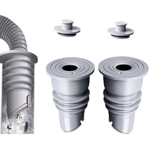 Bouchon Anti Odeur Machine à Laver,35-40mm Oint de Tuyau de Machine à Laver,Bouchon Anti Odeur Machine à Laver Bouchon D'Étanchéité de Tuyau D'Évacuation,Joint d'étanchéIté pour Tuyau de (2PCS)[K237]