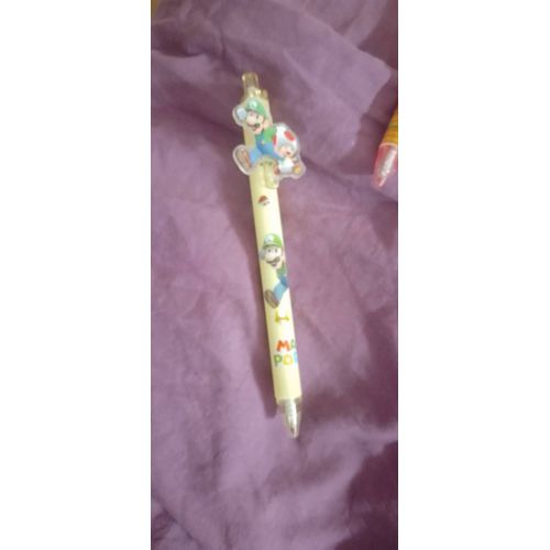 Stylo Super Mario Jaune Neuf