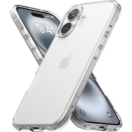 Coque Compatible Avec Iphone 16 Plus [Fusion Matte] Translucide Ultra Fine Solide Rigide Back Souple Bumper Antichoc Protection Étui Iphone 16 Plus Case Accessoires - Matte Clear.[V12203]