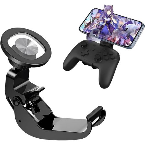 Support De Téléphone Pour Manette De Jeu - Clip Magnétique Pour Interrupteur N Et Manette Switch Lite Pro