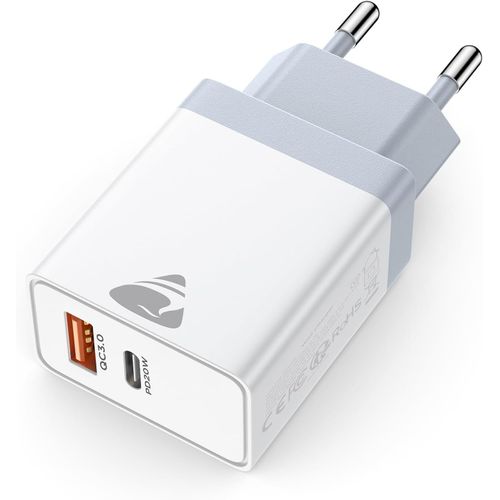 Câble USB tressé 3-en-1 - Micro USB + USB-C - Longueur 1.2m - Compatible Galaxy S21-S23, Huawei, OnePlus - Nylon renforcé