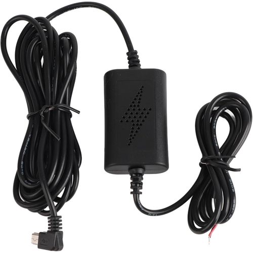 Dash Cam Hardwire Kit, Kit De Câble De Chargeur De Voiture Pour Caméra De Tableau De Bord 12v / 24v À 5v 2.5a, Angle Gauche Mini Usb Step-Down Line Pour Parking Monitorin[Usbc517]