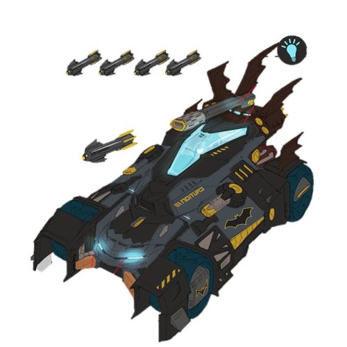 Batman Ultimate Batmobile Transformable Batman