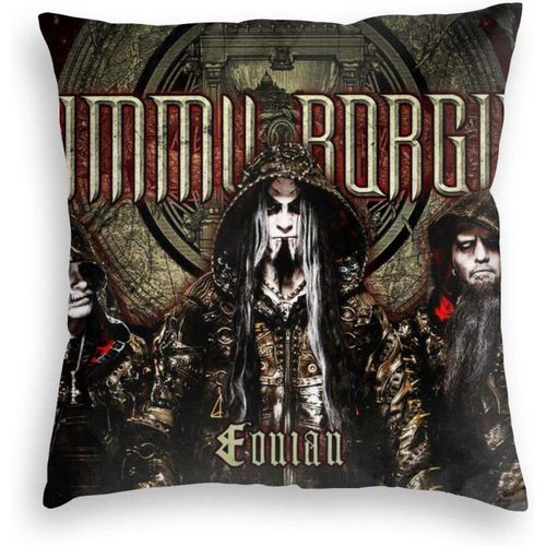 Dimmu Borgir Oreiller De Lit Humoristique En Velours Avec Impression 3d Pour Canapé, Coussin De Voiture (40,6 X 40,6 Cm, Noir)