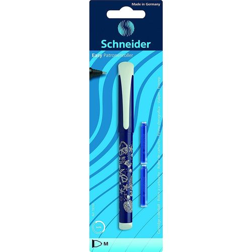 Schneider Roller À Cartouche Easy Assorti Blister 1 Pièce + 2 Cartouches