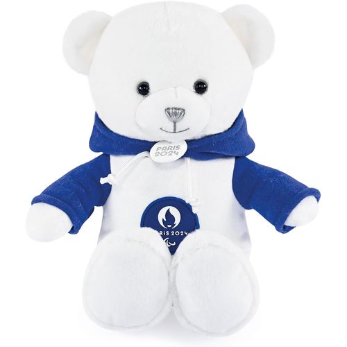 Ours Capuche Blanc Sweat Bleu 25 Cm Doudou Et Compagnie Jo Paris 2024