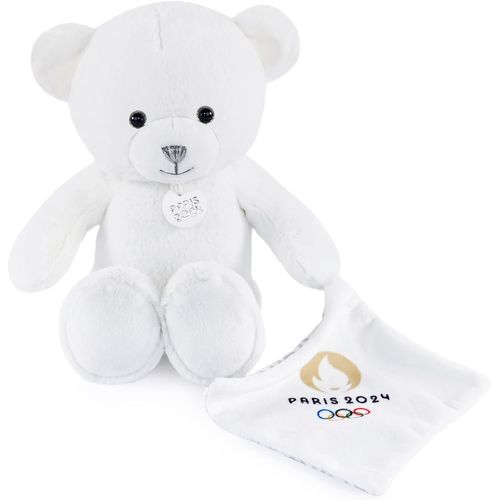 Ours Blanc Doudou 25 Cm Doudou Et Compagnie Jo Paris 2024