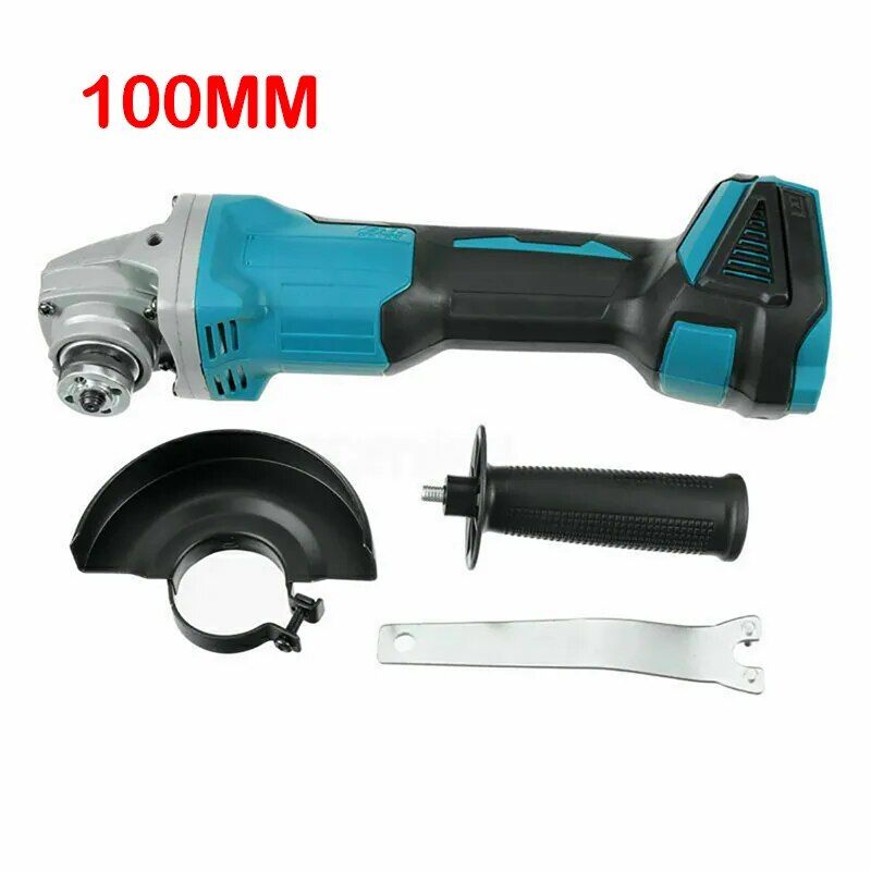 Machine nue de 100 mm - Meuleuse d'angle à percussion sans fil sans balais pour Makita, charge de batterie 18V, outils électriques ménagers, machine de découpe, polisseuse