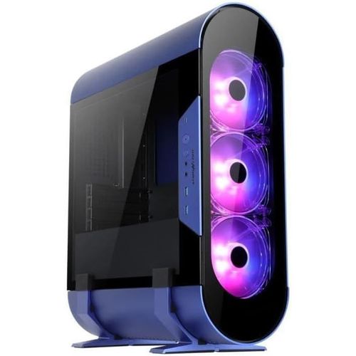 KGABERY-Al300M (Bleu Nuit)-Boitier Pc Mini Tour Micro Atx