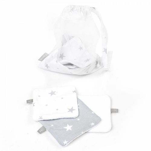 Lingettes Bb Lavables En 100% Coton 8 Pices- Stella