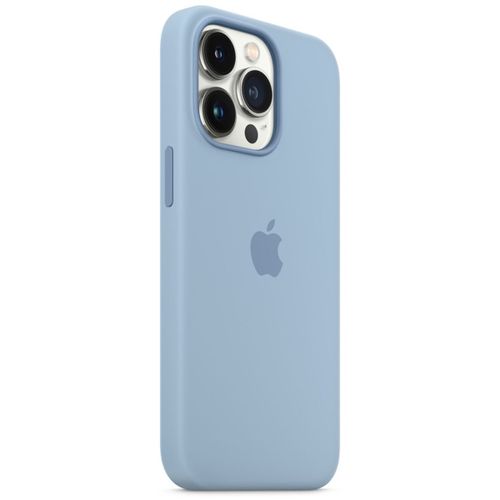 Coque En Silicone Magsafe Iphone 13 Pro Blue Fog