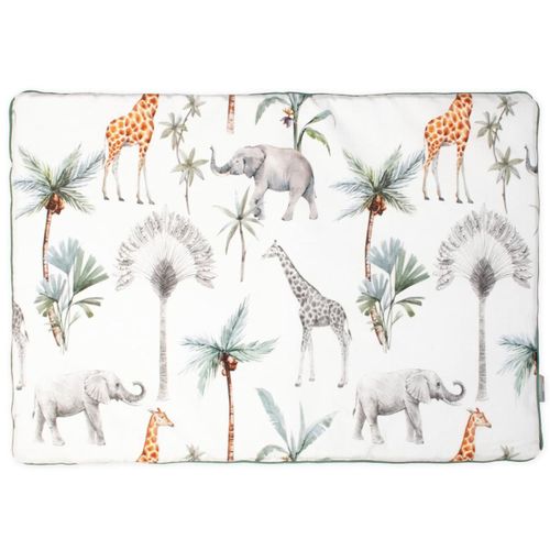 Oreiller Plat Rversible En Coton- Safari - 35x40