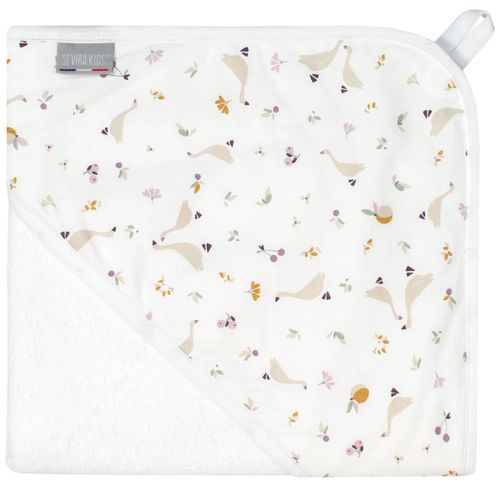 Ma Premire Cape De Bain En Coton Et Bambou- Sidonia