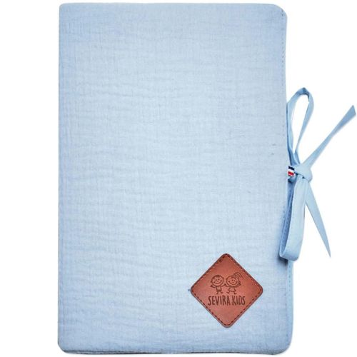 Protge Carnet De Sant - Jeanne - Bleu