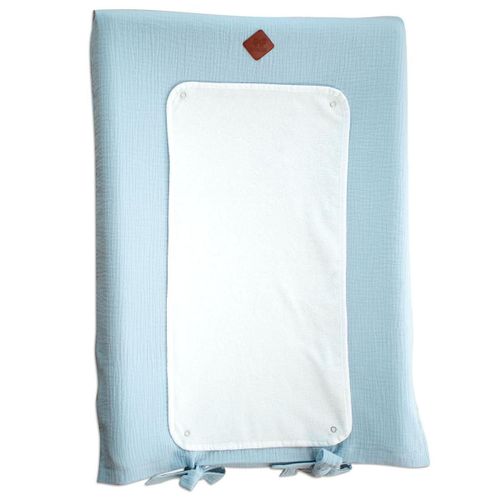 Housse De Matelas Langer - Jeanne Bleu