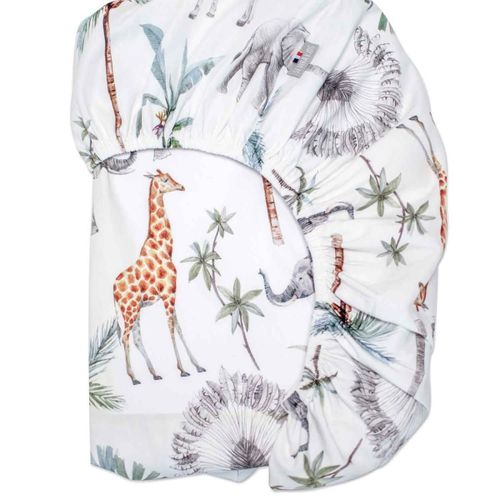 Drap-Housse En Coton- Safari 190- Safari
