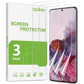 Film Protection Écran Souple Compatible Avec Samsung Galaxy S20, [3 Pack], Transparent Hd, Haute Sensibilité Tactile, Couverture Maximale
