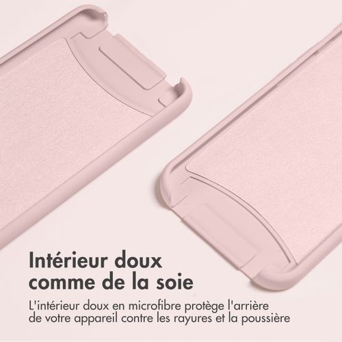 Imoshion Coque De Couleur Avec Cordon Amovible Iphone 14 Rose