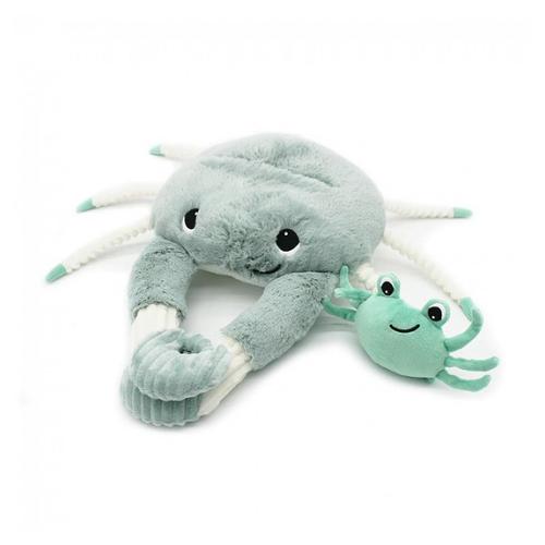 Peluche Géante Crabe Et Son Bébé Menthe Cassecou Les Ptipotos - Les Déglingos